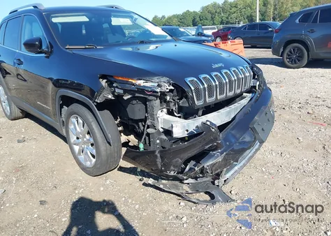 2015 Jeep Cherokee Limited из США, поврежденный, VIN 1C4PJLDBXFW765828
